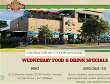 Tablet Screenshot of maloneyssportsbar.com
